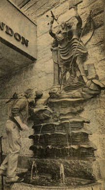 New London Library Fountain by William Ashby McCloy